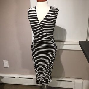 Sexy Stretch Striped Dress